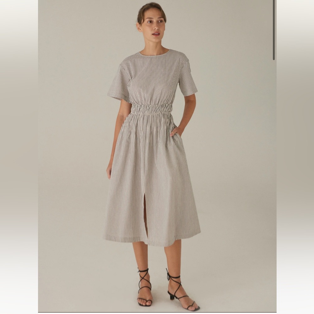 Something to Hold Ferris Dress in Loire size S NWT